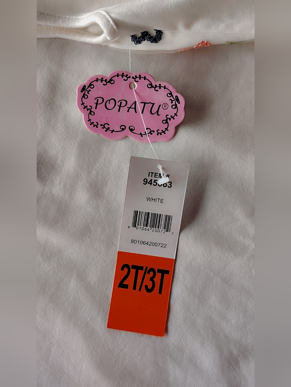 𝖯𝗈𝗉𝖺𝗍𝗎 𝖶𝗁𝗂𝗍𝖾 𝖥𝗅𝗈𝗋𝖺𝗅 𝖤𝗆𝖻𝗋𝗈𝗂𝖽𝖾𝗋𝖾𝖽 𝖳𝗎𝗍𝗎 𝖣𝗋𝖾𝗌𝗌 - Picture 3 of 12